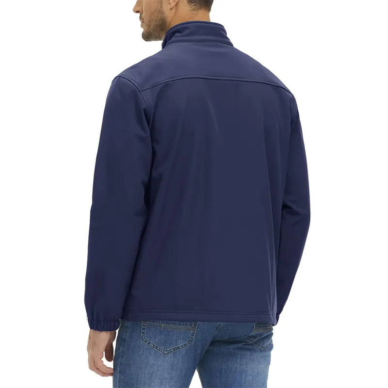 Men's Water Resistant Windbreaker Soft Shell Softshell Jacket