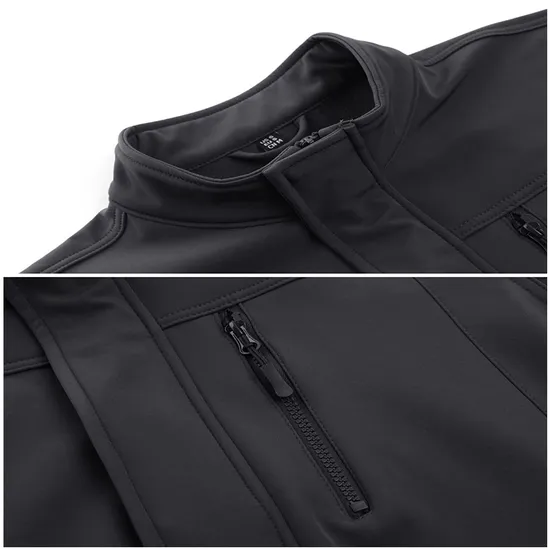 Men's Fleece Lined Water Resistant Soft Shell Winter Coats Tactical Jacket