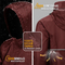 Waterproof Lightweight Raincoat Rain Poncho Jacket with Pocket