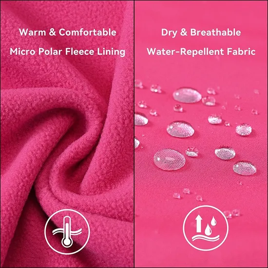 Women's Winter Outdoor Coats Water Resistant Warm Fleece Raincoats Tactical Softshell Jacket