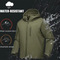 Men's Outdoor Sports Wear Fleece Lined Waterproof Soft Shell Winter Coats Tactical Jacket