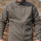 Cheap Price Custom Men Winter Fleece Stand Collar Outwear Casual Solid Color Jacket
