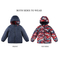 Wholesale Men's Custom Logo Nylon Winter Padded Warm Quilted Jacket