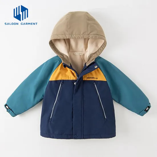 Kids Winter Jackets Outwears Children Heated Padded Coat Thick Fleece Clothes