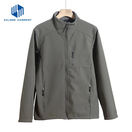 Men Winter Waterproof Softshell Jacket Breathable Membrane 3layers Bonded Fleece Windbreaker Outdoor Autumn Coat Jacket