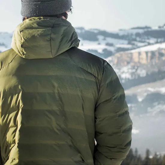 Outdoor Ventures Hot Selling Factory Price Men Women Padded Winter Warm Hooded Jackets