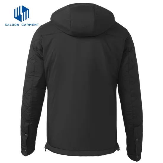 Factory Wholesale Men's Winter Puffy Quilted Jacket
