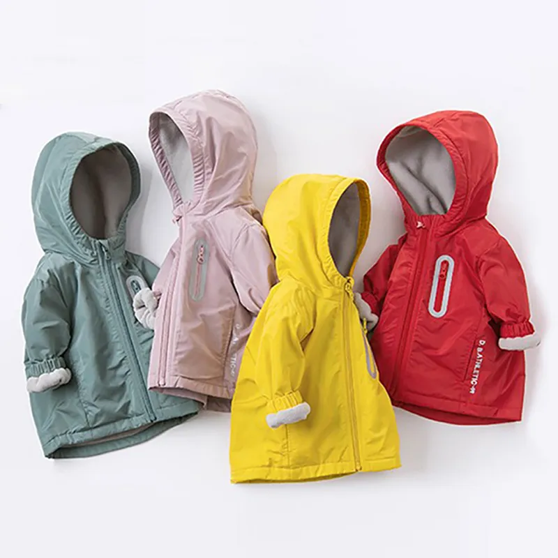 OEM Kids Winter Warm Cotton Clothing Hooded Children Jackets Boy Outwears Clothes Padded Coat