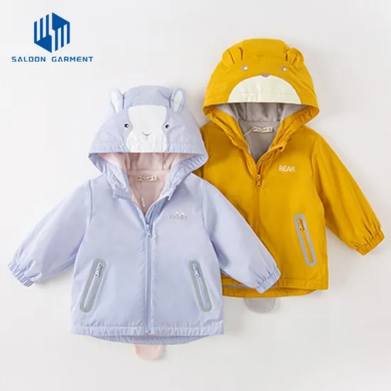 Children Clothing Winter Padding Jacket with Hood Winter Jacket Kids Wear
