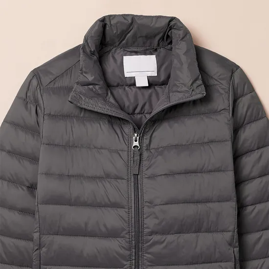 New Best Men's Winter Warm 100% Polyester Full Sleeves Plus Size Warm Quilted Jacket