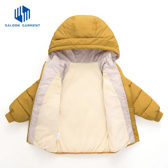 New Design Fashion Winter Outerwear Coat Kids Warm Coats