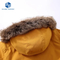 Boy's Padded Warm Thicken Winter Cotton Coat Kid Jacket with Fur Hood Outerwear