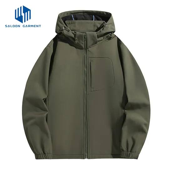 OEM Wholesale Thick Fleece Coat Custom Logo Waterproof Windproof Winter Hiking Outdoor Plus Size Men's Jackets