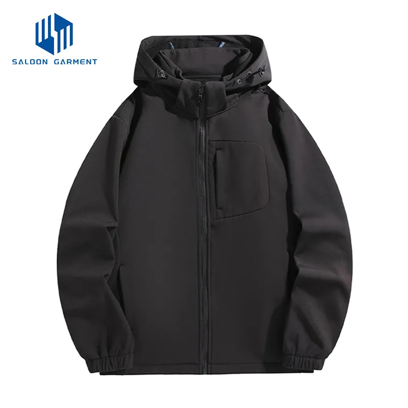 OEM Wholesale Thick Fleece Coat Custom Logo Waterproof Windproof Winter Hiking Outdoor Plus Size Men's Jackets