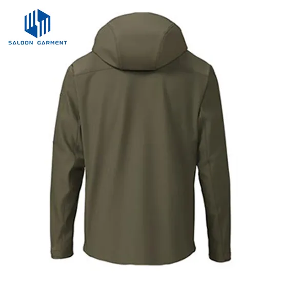 Custom Men Lightweight Waterproof Breathable Fishing Rain Jacket Softshell Outdoor Jacket