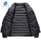 Custom High Quality Plain Color Men's Plus Size Winter Padded Coat Quilted Jacket