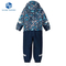 Kids Waterproof Winter Snowsuit - Warm One-Piece Ski Outfit