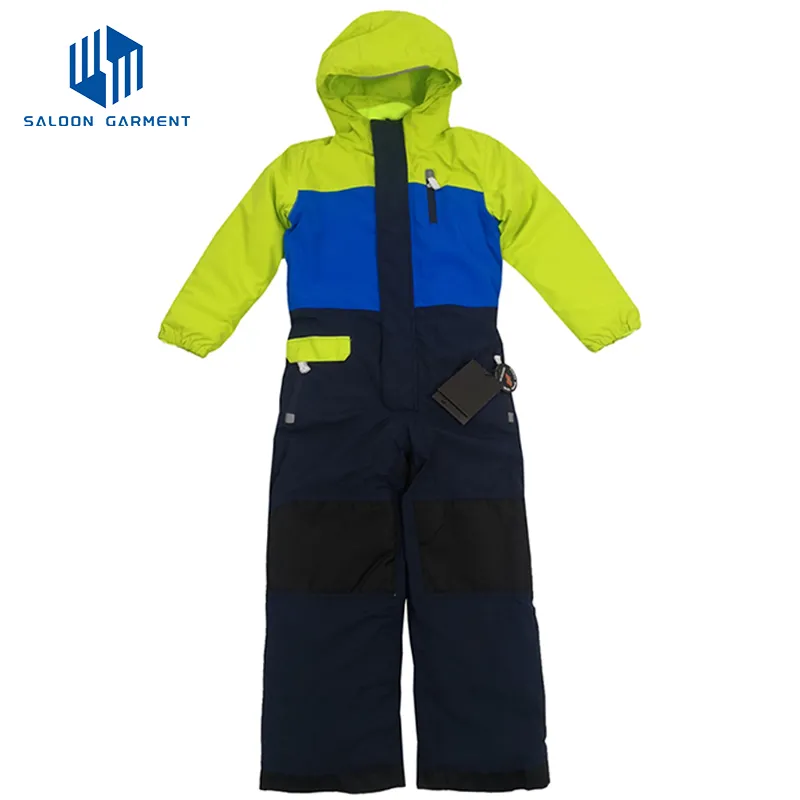 Kids Waterproof Skiing Jumpsuit for Winter Outdoor Adventures
