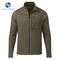 Factory Custom Men's Casual Outdoor Coat Windproof Water Resistant Soft Shell Fleece Jacket for Spring and Autumn