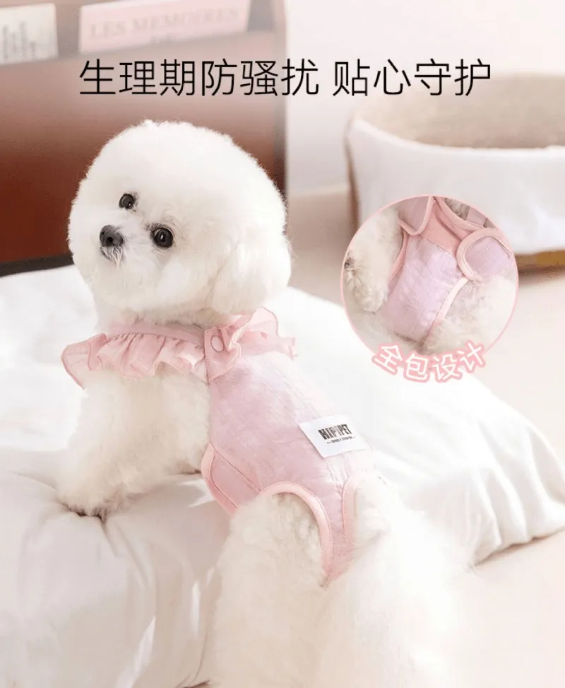 Female Dog-Specific Anti-Mating and Anti-Riding Menstrual Pants