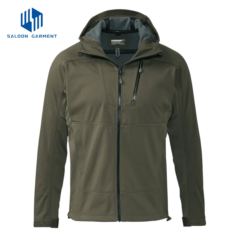 High Quality Men's Winter Outdoor Camping Waterproof 3 Layer Fabric for Jacket