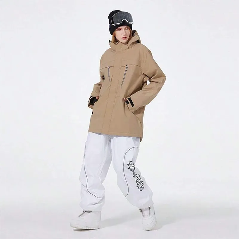 Best Selling Premium Quality Women's Outdoor Winter Thermal Insulated Waterproof Breathable Windproof Durable Ski Jacket