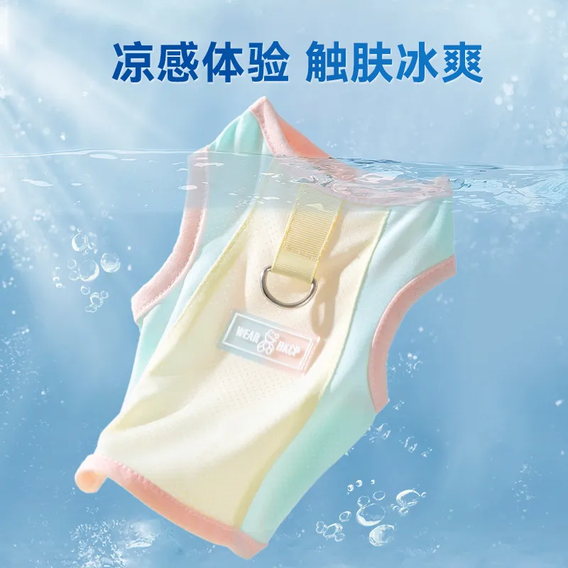 Thin Mesh Sunscreen Clothing for Dogs in Spring and Summer, Including Vests
