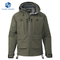 Customized Men's Warm Breathable Waterproof Fishing Wading 3 Layer Fabric Jacket