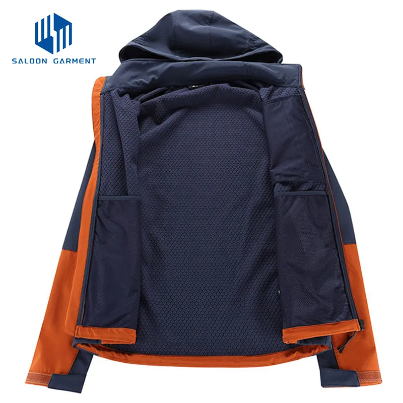 Mountain Outdoor Soft Shell Fleece Waterproof Windbreaker Snowboard Hoodies Men Softshell Jacket