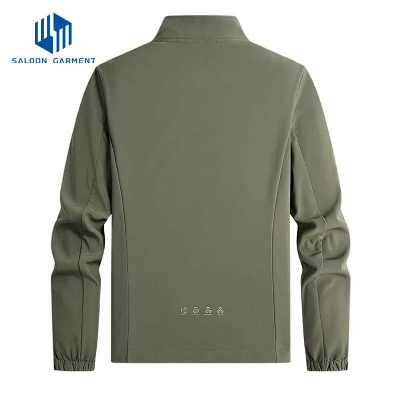 Men's Winter Tactical Jackets Lightweight Water Resistant Fleece Lined Softshell Jacket