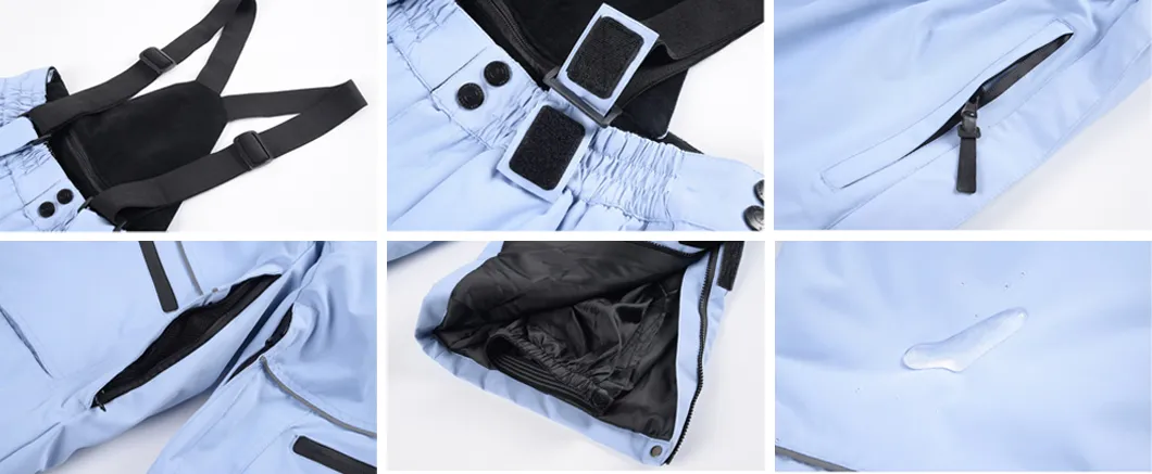 Custom Waterproof Warm Outdoor Hiking Snow Ski Snowboarding Pants