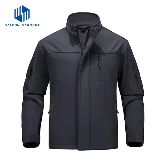 Mens Fleece Winter Coats Windproof Warm Tactical Softshell Jacket