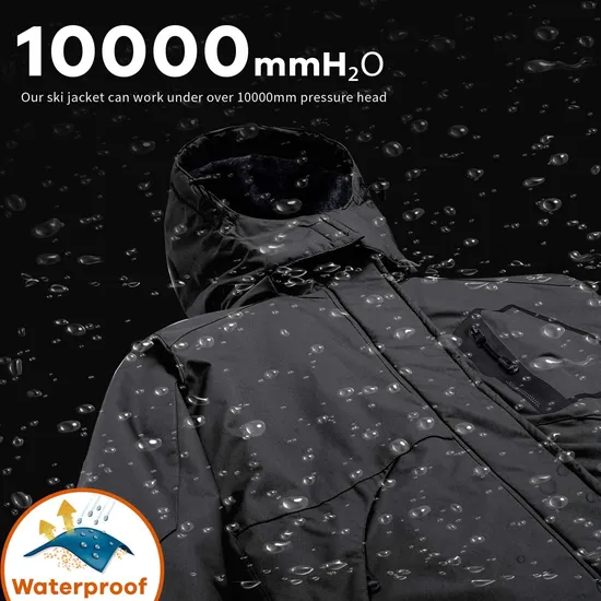 Women's Waterproof Warm Winter Snow Coat Mountain Ski Jacket