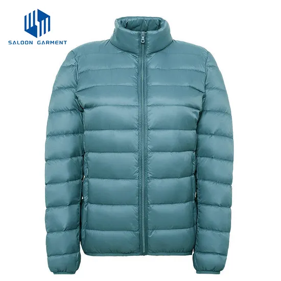 Customized Women's Packable Lightweight Puffy Coat Quilted Winter Warm Jacket