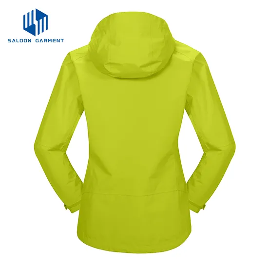 2.5 Layer Fabric OEM Outdoor Training Coat Waterproof Breathable Windbreaker Jacket