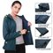 Women's Winter Snow Water Resistant Fleece Lined Winter Coats Tactical Softshell Jacket