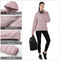 Women's Winter Coat Screen Print Puffer Down Jacket for Hiking Travel Snow