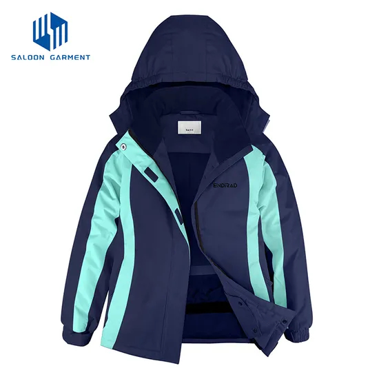 Kid's Waterproof Winter Coat Girl's Fleece Snowboarding Ski Jacket
