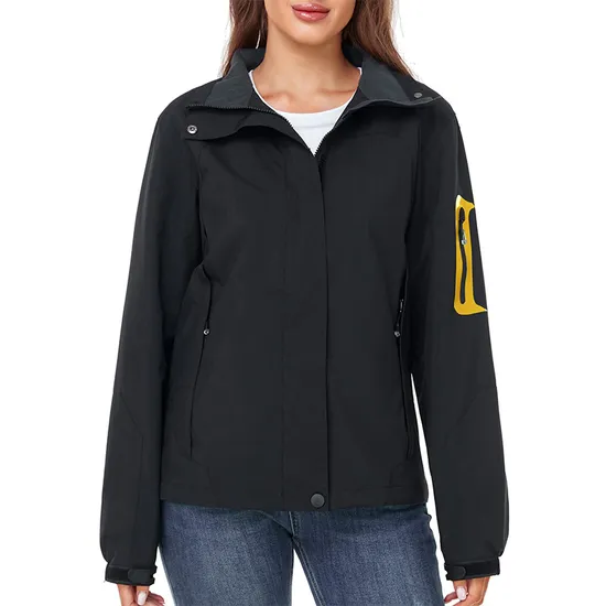 Wholesale Winter Women Fashion Outdoor Hiking Camping Skiing Jacket Windbreaker Coat