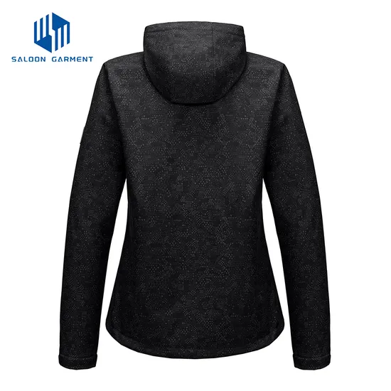 Women's Fleece Lined Windproof Outerwear Tactical Softshell Jacket for Running Hiking Traveling