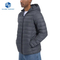 Men's Lightweight Water-Resistant Packable Hooded Puffer Down Jacket