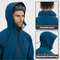 Waterproof Lightweight Hooded Breathable Reflective Safety Raincoat Rain Jacket for Men