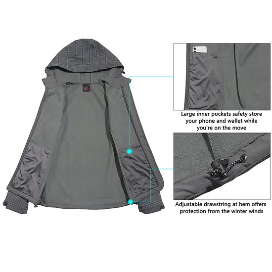 Women's Waterproof Insulated Tactical Softshell Jackets