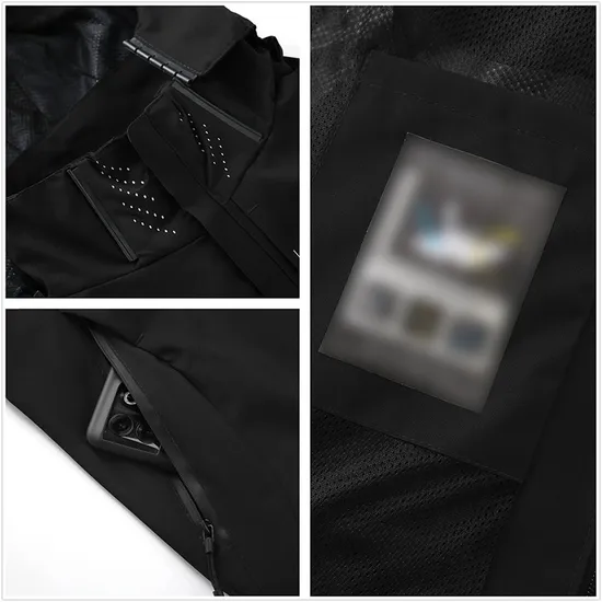 Women Full Waterproof Breathable EVA Raincoats Motorcycle Rain Jacket