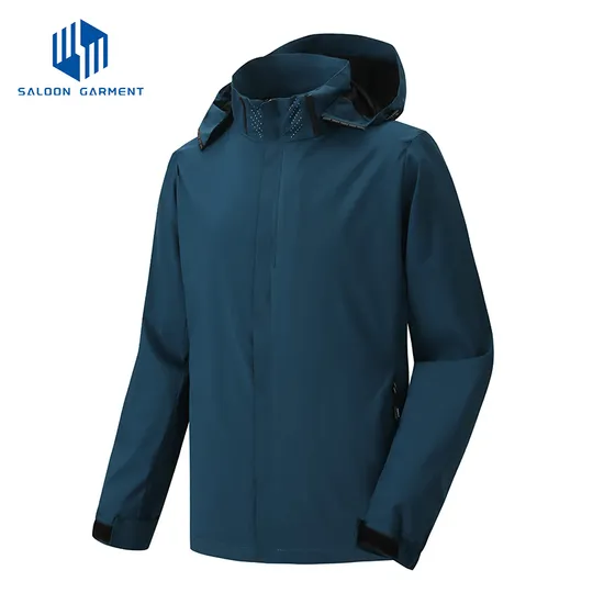 Custom Fashion Waterproof Outdoor Windbreaker Rainproof Raincoat Rain Poncho Jacket