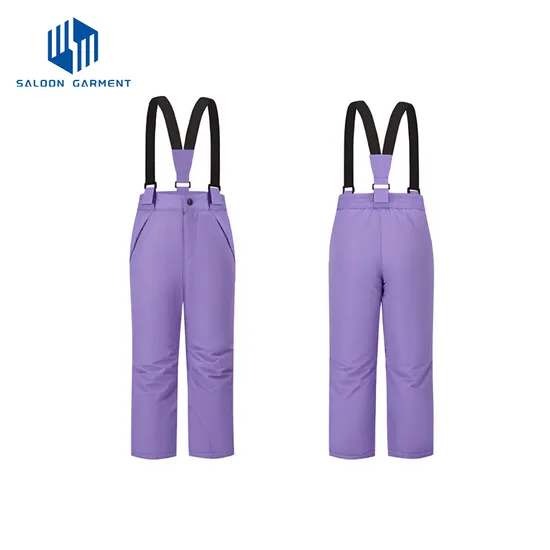 Wholesale Logo Printed Women's Outdoor Snowboard Warm Windproof Waterproof Snow Ski Pants