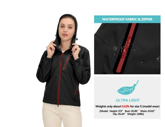 Breathable 2.5 Layer Outdoor Jacket for Warm Weather