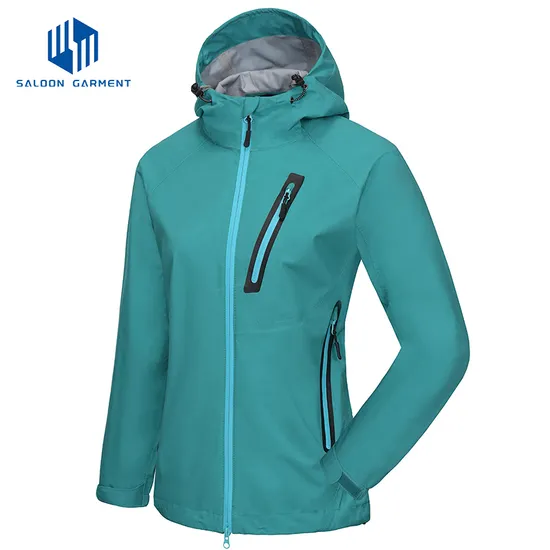 2.5 Layer Advanced Custom Polyester Windproof Sport Windbreaker Jackets with Logo