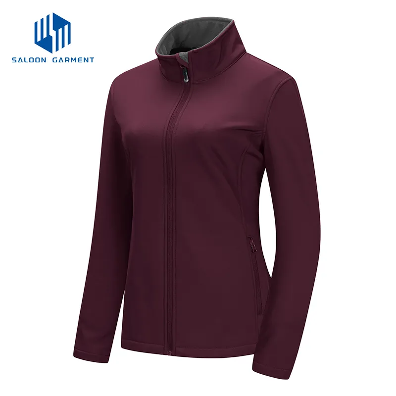 Outdoor Cycling Running Sport Tactical Windproof Waterproof Hooded Softshell Jacket for Women