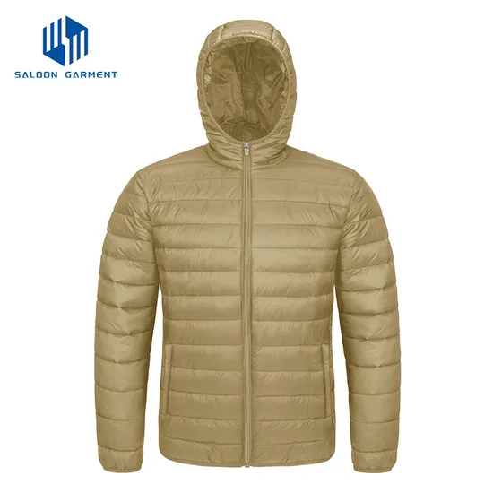Men's Winter Outerwear Warm Coat Waterproof Windproof Down Puffer Down Jacket